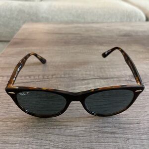 Ray-Ban Wayfarer II Brown Polarized Sunglasses